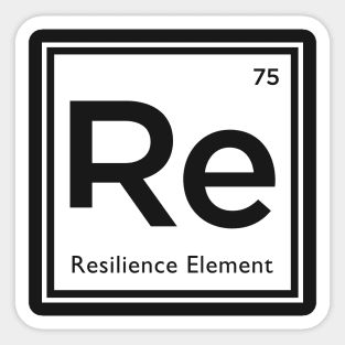 The Resilience Element Sticker